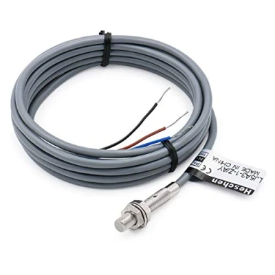 Immagine di Heschen M5 Interruttore sensore di prossimità induttivo Schermato Tipo LJ5A3 1 Z/AY Rivelatore 1mm 10 30VDC 150mA PNP normalmente chiuso(NC) 3 fili