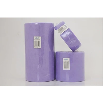 Immagine di Generico Rotolo Tulle H 12,5 CM X 100 MT, Lilla, Bobina