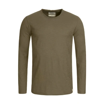 Immagine di Indicode Jeans Longsleeve Willbur Maglietta a manica lunga, Uomo, Taglia: Medium, Dark green