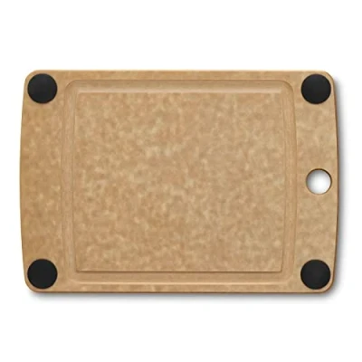 Immagine di Victorinox Tagliere da cucina, All in One, per Tagliare Carne, Verdure e Formaggio, Piccolo 25.4 x17.8x0.6, con Scanalatura, Antiscivolo, Lavabile lavastoviglie, Marrone