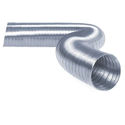 Immagine di tubo flessibile in alluminio, 3 m, Ø 100 mm, alluminio da resistente al calore