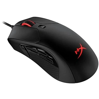 Immagine di HyperX Pulsefire Raid, Mouse Gaming Cablato, Illuminazione RGB, 11 Tasti Programmabili, fino a 16000 DPI, Resistenza 20 Milioni di Clic, Design Ergonomico, Nero