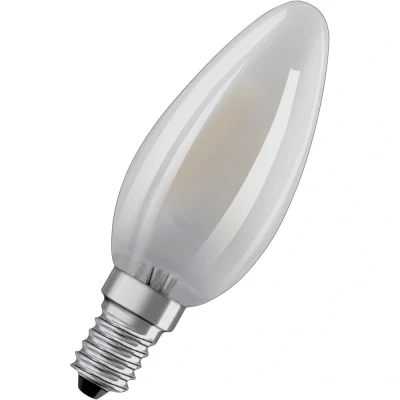 Immagine di OSRAM 4058075434189 LED (monocolore) ERP F (A G) E14 Forma di candela 1.5 W = 15 Bianco caldo (Ø x L) 35 mm 100 1 pz.