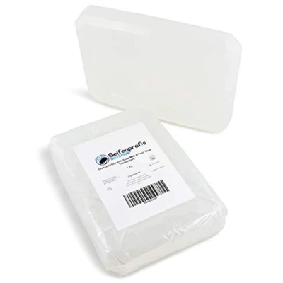 Immagine di Sapone base alla glicerina (privo di SLS), trasparente, 2kg Transparent