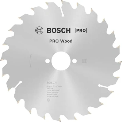 Immagine di Bosch Accessories Optiline 2608640615 Lama circolare in metallo duro 190 x 30 2.6 mm Numero di denti: 24 1 pz.