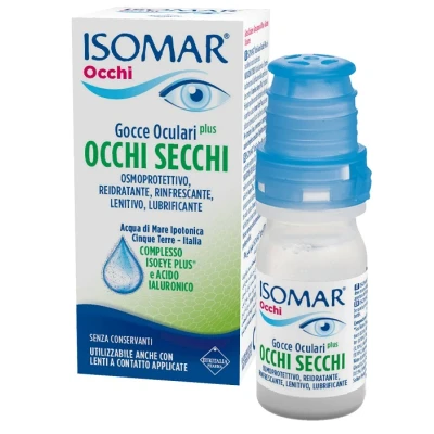 Immagine di ISOMAR OCCHI SECCHI PLUS GOCCE OCULARI ACIDO IALURONICO 0,20% 10 ML