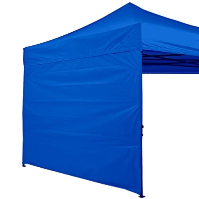 Immagine di ABCCANOPY Pannello laterale per gazebo a gamba dritta da 3 x m, solo 1 parete (blu)