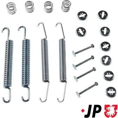 Immagine di JP GROUP 3363952410 Kit accessori, Ganasce freno Assale posteriore FIAT: 126, Seicento / 600 Hatchback, 128 Coupe, AUTOBIANCHI: A 112 Hatchback