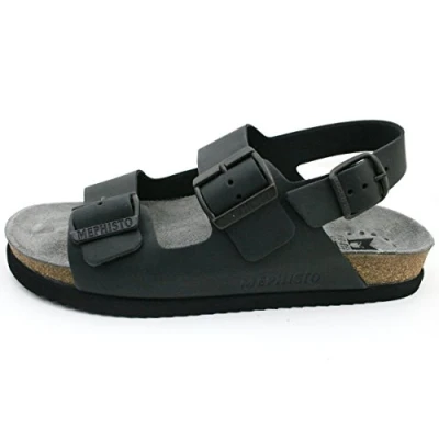 Immagine di Mephisto Nardo Sandali Uomo Scalzati Scratch 3400 Black Size: 45 EU