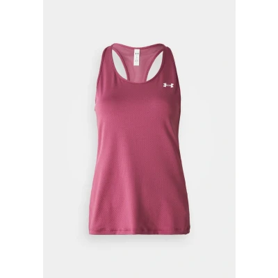 Immagine di Under Armour Canotta Tech Mesh Racer Fucsia Dusk / Bianco SM, Crepuscolo Bianco, S