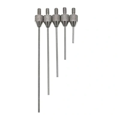 Immagine di SUXING Tastatori per comparatori, Tasti con filetto M2.5, Lunghezza 10/20/30/40/50mm, Ø 1 mm mm，Puntalino piatto