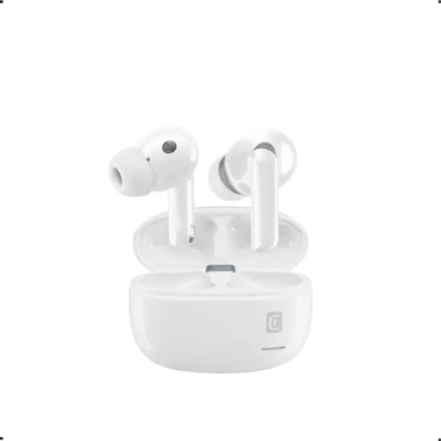 Immagine di cellularline ECLIPSE Auricolari In Ear Wireless Con Custodia di Ricarica Bluetooth Tecnologia ANC ed ENC Playtime totale 18 ore Bianco