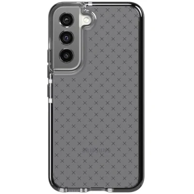 Immagine di tech21 Evo Check Custodia protettiva per Samsung Galaxy S22, con protezione multi goccia da 4,9 m, colore: nero fumo