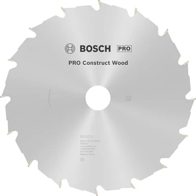 Immagine di Bosch Accessories Construct Wood 2608640636 Lama circolare in metallo duro 235 x 30 2.8 mm Numero di denti: 16 1 pz.