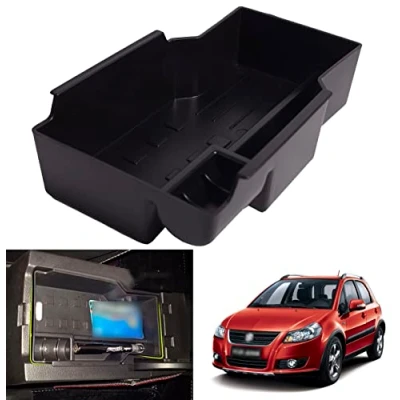 Immagine di Bracciolo Scatola Portaoggetti Console Central Storage box secondario Per SX4 S Cross 2014 2020