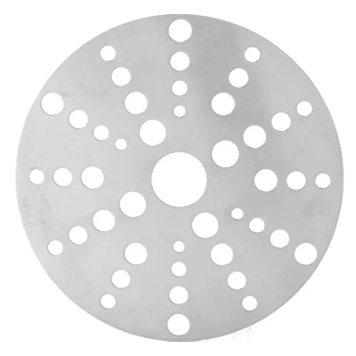 Immagine di Buachois Spargifiamma Fornelli a Gas,Piastra Diffusore di Calore, Piastra Calore Speciale per Piano Cottura Induzione Disco Convertitore Fornello Gas in Vetro(18CM)
