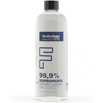 Immagine di ferdoclean® isopropanolo alcool 99,9% 1000 ml IPA 2 propanolo alcol isopropilico Detergente 1L