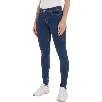 Immagine di Tommy Jeans NORA Skinny Fit, Donna, Taglia: 24x30, Denim dark