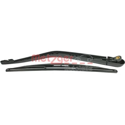 Immagine di Braccio tergi, Pulizia cristalli Metzger 2190359 posteriore con calotta/coperchio, spazzola tergi integrata RENAULT: TRAFIC 2 Bus, Kangoo I