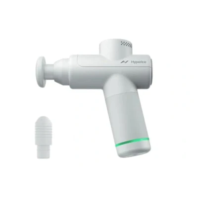 Immagine di Hypervolt Go 2 Dotato di tecnologia Quiet Glide Pistola massaggiante a percussione portatile (Hypervolt Bianco)