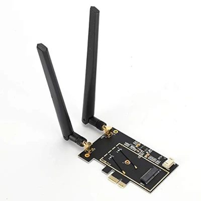 Immagine di Scheda WIFI wireless, modulo M.2 NGFF a PCI E 1X desktop adattatore WLAN Convertitore di schede rete per 8260 7265 1535 7260
