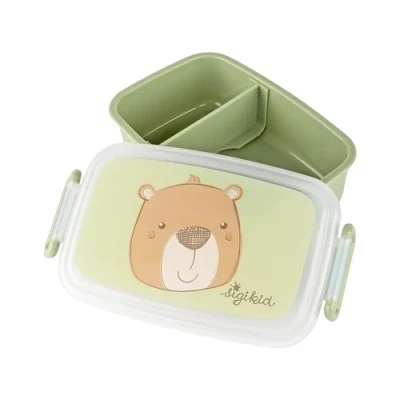 Immagine di Sigikid 25370 Contenitore per il pranzo con parete divisoria, senza BPA, sicuro, leggero, consigliato bambini a partire da 1 anno