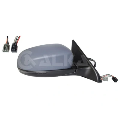 Immagine di Specchietto retrovisore esterno Alkar 9046828 Dx con la prima mano elettrico termico, ribaltabile/ripiegabile elettricamente, asferico JEEP: Compass