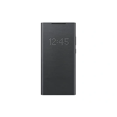 Immagine di Samsung LED View EF NN980 Cover per smartphone Galaxy Note20, con display a LED, supporto tessere, colore: Nero