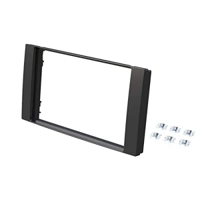 Immagine di Audioproject A118 Mascherina 2 DIN Universale per autoradio Compatibile con:Ford C Max Focus Fiesta Fusion S Kuga Nero