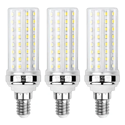 Immagine di SAUGLAE Lampadine a LED da 20W, 150W Incandescenza Equivalenti, Bianco Caldo 3000K, 2300Lm, E14 Vite Piccola Edison, 3 Pezzi