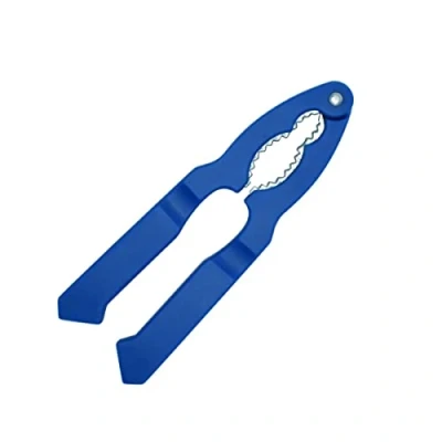 Immagine di Fackelmann Schiaccianoci Elemental, 18 cm, in polipropilene blu con lega di zinco. 1 unità.