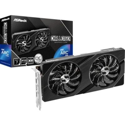 Immagine di ASRock Scheda grafica Intel Arc™ A750 Challenger D OC 8 GB GDDR6 SDRAM PCIe x16 DisplayPort, HDMI ™ Con overclocking