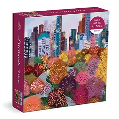 Immagine di Galison 9780735371682 Parkside View Jigsaw Puzzle, Multicoloured, 1000 Pieces