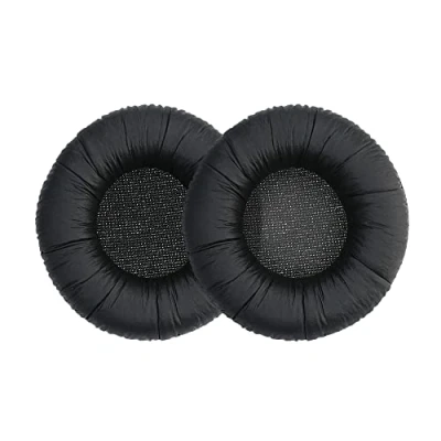 Immagine di kwmobile 2x Cuscinetto Cuffie Compatibile con Sennheiser PX200 / PX100 Pad Cuscinetti Ricambio Over Ear Simil Pelle nero