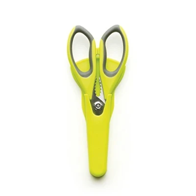 Immagine di Excelsa Forbice Multiuso con Custodia Magnetica Multifunzione Magnete, Acciaio, Verde, 21x11x2 cm