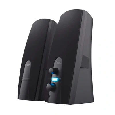 Immagine di Trust Almo Casse Pc, Set Di Altoparlanti 2.0 Usb Stereo, 10 W, Jack Aux 3.5 Mm, Connettore Per Cuffie, Pc Fisso, Altoparlante Computer, Portatile, Nero
