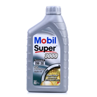 Immagine di Mobil Super 3000 Formula P 0W 30 1l Olio motore 152170 PEUGEOT: Expert II Van, 2008 Station Wagon, 208 I Hatchback, CITROËN: DS3 Hatchback
