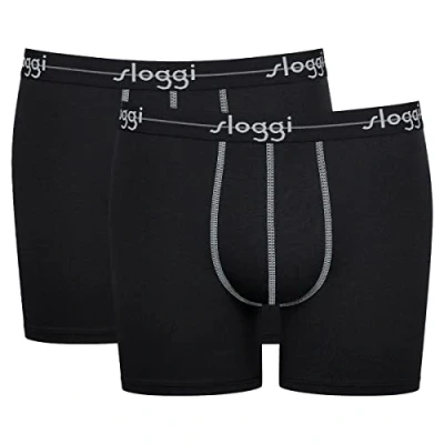 Immagine di Sloggi 2ER Packstart C2P BOX Culotte, Uomo, Taglia: XL, Schwarz
