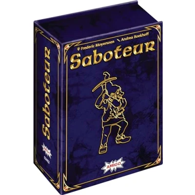 Immagine di AMIGO 02402 Saboteur, gioco da tavolo, edizione 20 anni, multicolore, lingua tedesca