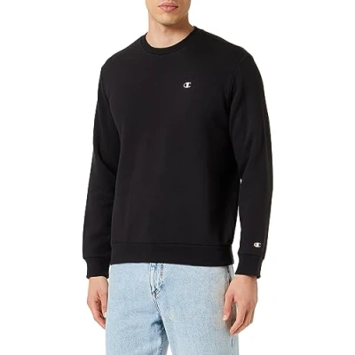 Immagine di Champion Basic Crewneck Felpa, Donna, Taglia: XL, Black
