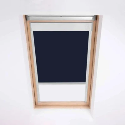 Immagine di Tenda a rullo per lucernario Velux, oscurante, codice FK06, blu navy