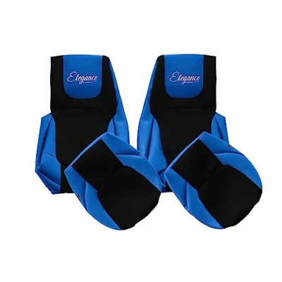 Immagine di F CORE Coprisedili Camion Compatibile per DAF XF NG XG XG+ 10.21 Posti Stessi Blu