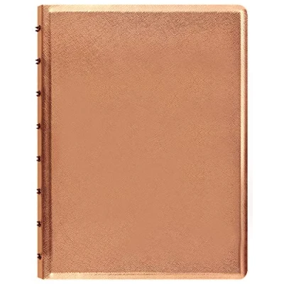 Immagine di Notebook Saffiano Metallic A5 oro rosa