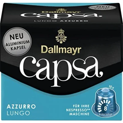 Immagine di Dallmayr Capsa Lungo Azurro, Capsule di Caffè, Caffè Tostato, 10 Capsule, 56 g