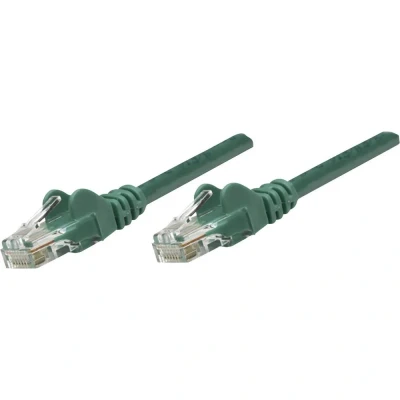 Immagine di Intellinet 735407 RJ45 cavo di rete, patch CAT 6 S/FTP 2.00 m Verde contatti connettore dorati 1 pz.