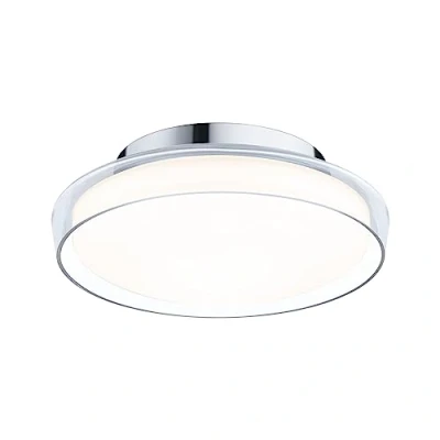 Immagine di Paulmann Luena Lampada LED impermeabile (monocolore) 11.5 W Bianco caldo Vetro, Cromo