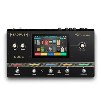 Immagine di HeadRush Core Pedaliera Multieffetto e amp modeler per chitarra voce con Cloning, Looper, Antares Auto Tune, Wi Fi, Touchscreen, Bluetooth
