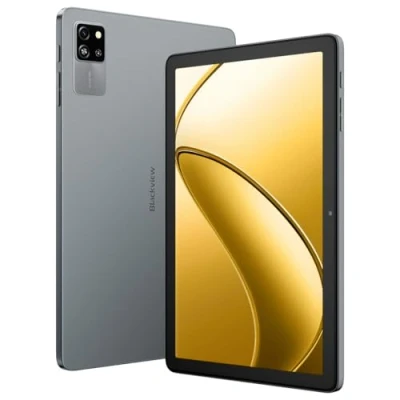 Immagine di Blackview Tab 60 WIFI Android 14 Tablet, 12GB+128GB(1TB Esterna), 10.1&#039;&#039; Display HD+, Batteria 5100mAh, 5MP+13MP, 8.5mm Ultra Sottile, 6, Altoparlanti Dual BOX, Sblocco Facciale, Grigio