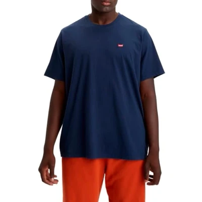 Immagine di Levi&#039;s Big &amp; Tall Original Housemark Tee, Uomo, Blue, 4XL