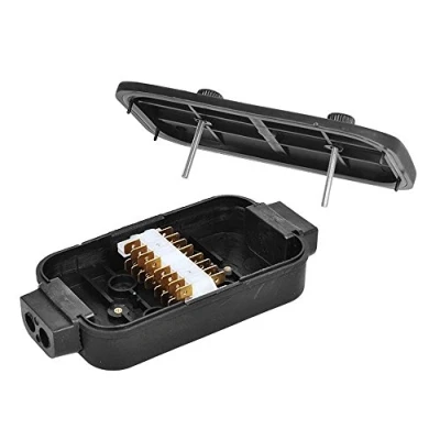 Immagine di ProPlus 343097 Cassetta di distribuzione in plastica, 8 x 4 poli